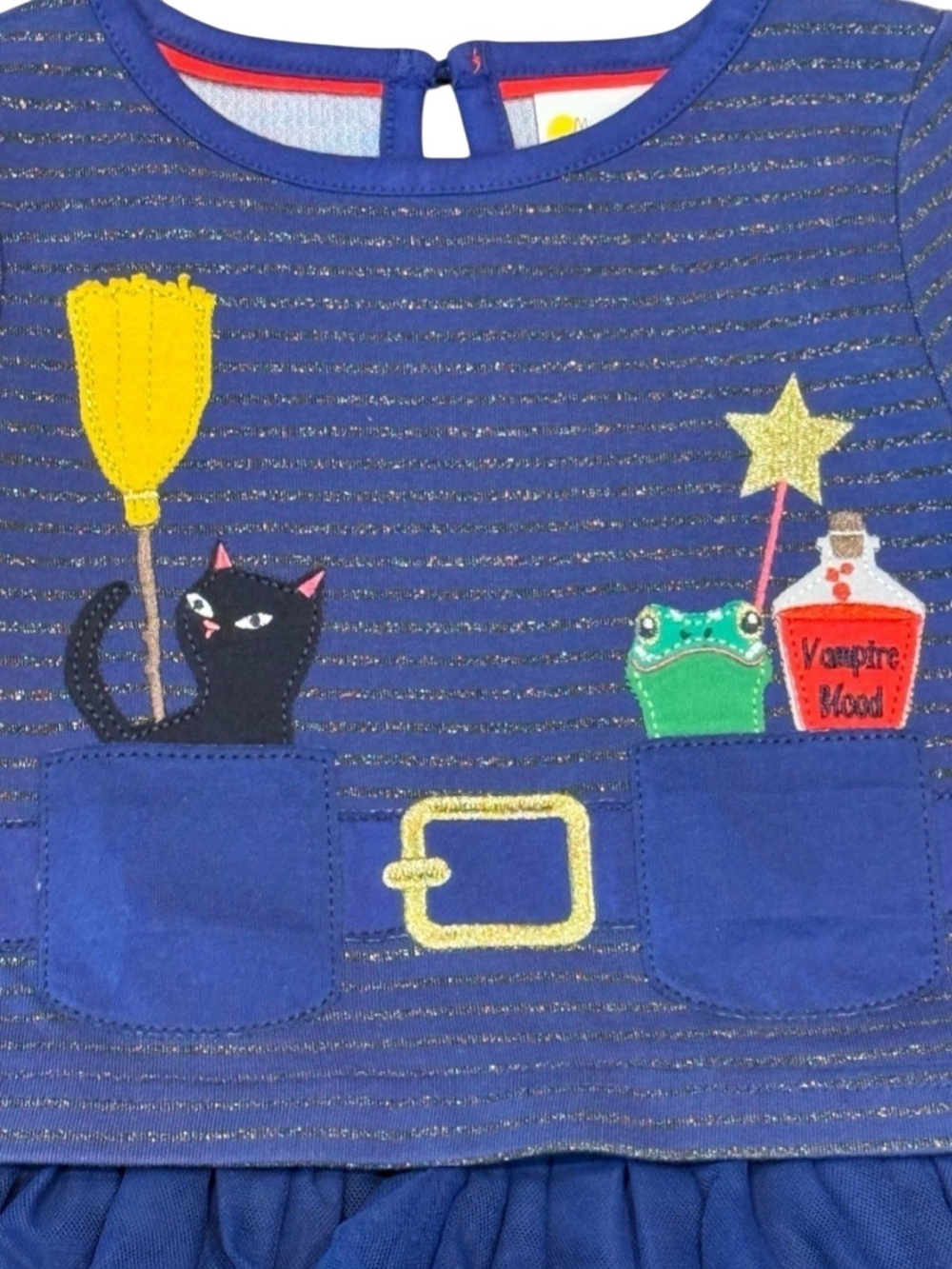 Mini Boden Halloween Dress 7-8y - Picture 3 of 6